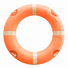 Image showing  Lifebuoy vintage