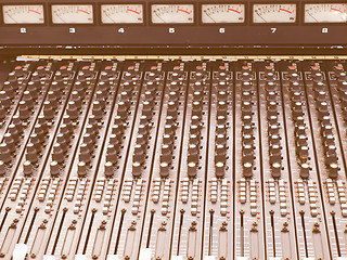 Image showing  Soundboard vintage