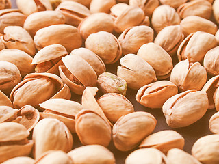 Image showing Retro looking Pistachios