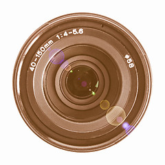 Image showing  Lens picture vintage