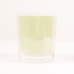 Image showing  Green apple juice vintage