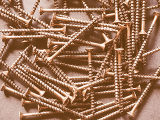 Image showing  Wood screw vintage