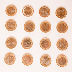 Image showing  Euros money vintage