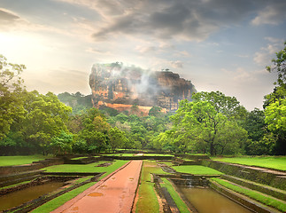 Image showing Mountain of Sigiriya