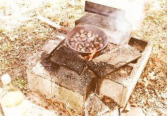 Image showing Retro looking Barbecue picture