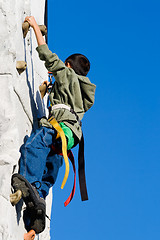 Image showing Wall Climbing