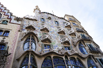 Image showing Casa Batllo by Antoni Gaudi