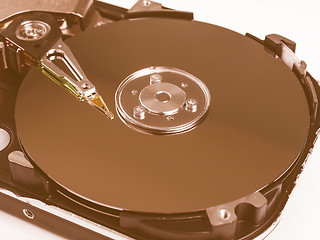 Image showing  PC hard disk vintage