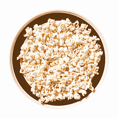 Image showing Retro looking Pop Corn