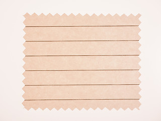 Image showing  Brown paper sample vintage