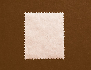 Image showing  Blank stamp vintage