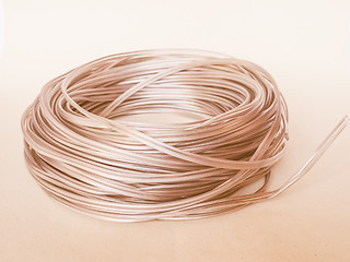 Image showing  Electric wire vintage