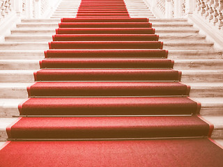 Image showing  Red carpet vintage