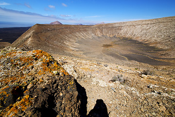 Image showing los volcanes volcanic timanfaya  rock s