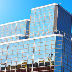 Image showing windows in the city of london home and office   skyscraper  buil