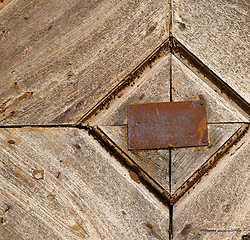 Image showing antonino abstract samarate   rusty brass brown knocker 