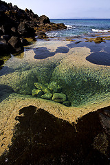 Image showing spain landscape rock stone sky c