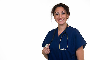 Image showing Nurse stethoscope