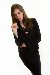Image showing Attractive businesswoman