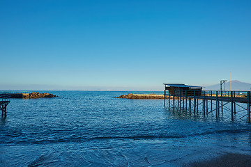 Image showing View of the Sorrento coast. 