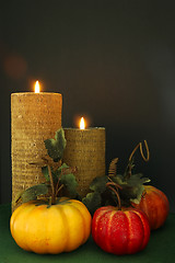Image showing Thanksgiving Holiday Table Decor