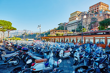 Image showing Sorrento, Italy. Sorrento is one of the most expensive resorts. beautiful view.