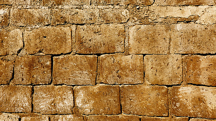 Image showing stone wall texture photo