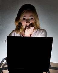 Image showing Browsing in the dark