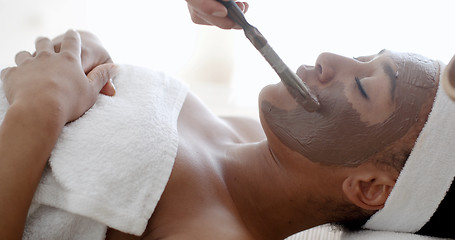 Image showing Woman At Spa Procedures