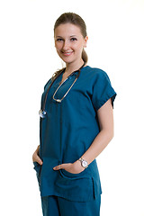 Image showing Happy healthcare worker