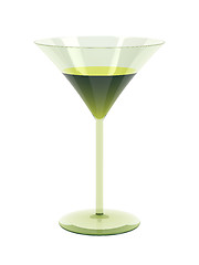 Image showing Green cocktail