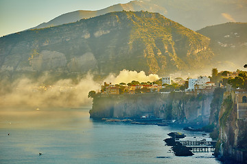 Image showing Sorrento is expensive and most beautiful European resort.
