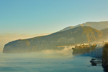 Image showing Sorrento is expensive and most beautiful European resort.