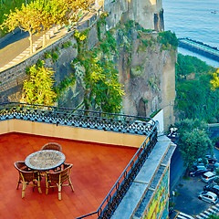 Image showing Sorrento is expensive and most beautiful European resort.