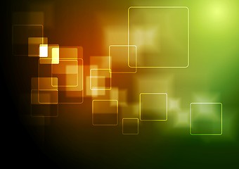 Image showing Bright technology geometric background