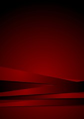 Image showing Dark red graphic background with stripes