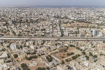 Image showing Aerial view of Dakar