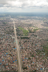 Image showing Aerial view of Dar Es Salaam
