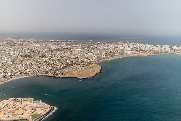 Image showing Aerial view of Dakar