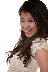 Image showing Attractive Asian woman