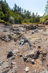 Image showing sulphurous lakes near Manado, Indonesia 