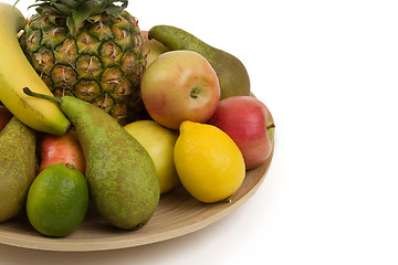 Image showing Pineapple and other fruit