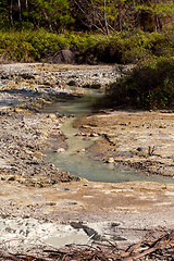 Image showing sulphurous lakes near Manado, Indonesia 