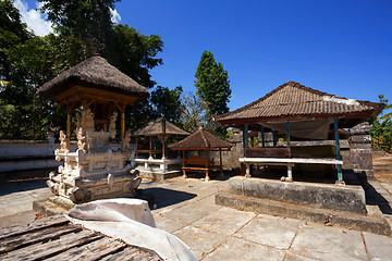 Image showing Hindu temple at Pura Sahab, Nusa Penida, Bali, Indonesia