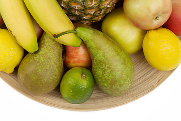 Image showing Pineapple and other fruit