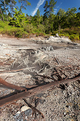 Image showing sulphurous lakes near Manado, Indonesia 