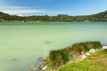 Image showing sulphurous lake - Danau Linow