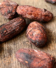 Image showing Raw Cocoa beans