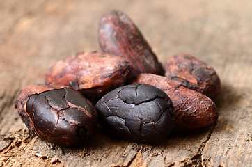 Image showing Raw Cocoa beans