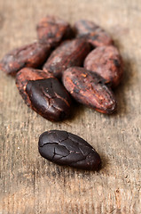 Image showing Raw Cocoa beans